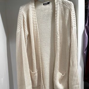 Boohoo: Cream Cardigan